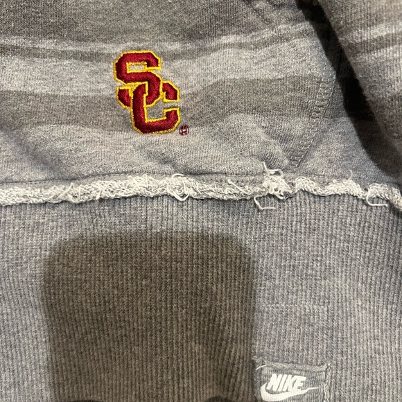Nike USC Zip Up Hoodie \ Sweatshirt - Picture 6 of 8
